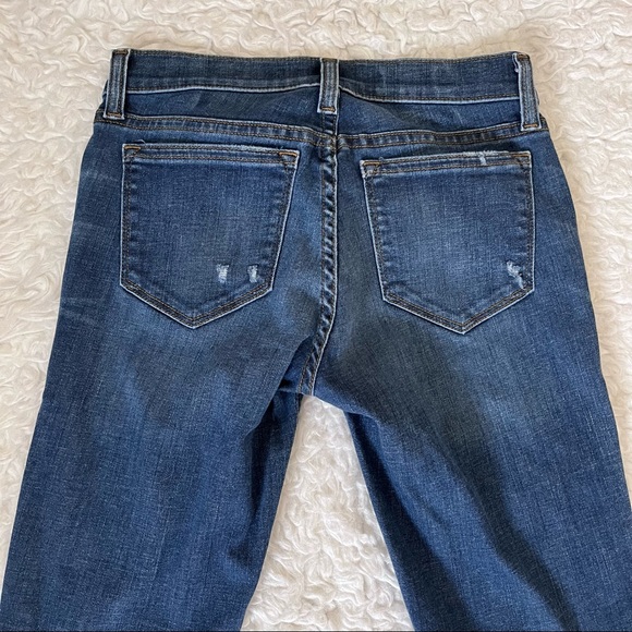 J.Crew toothpick skinny distressed jeans, size 25 - Picture 7 of 9
